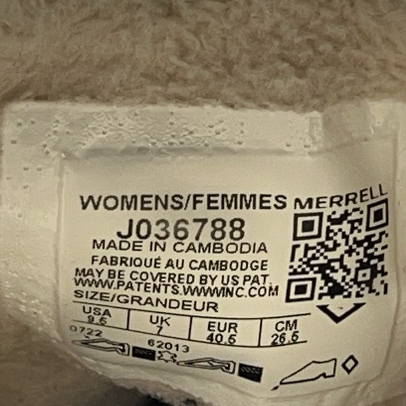 Merrell Bravada 2 Thermo Women's Size 9.5 Demi Moonbeam Hiking Shoes J036788 - Picture 15 of 15